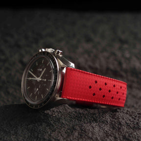 【TROPIC-FKM】Red DAI-EL™ Airflow Rubber Strap