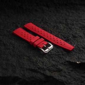 【TROPIC-FKM】Red DAI-EL™ Airflow Rubber Strap