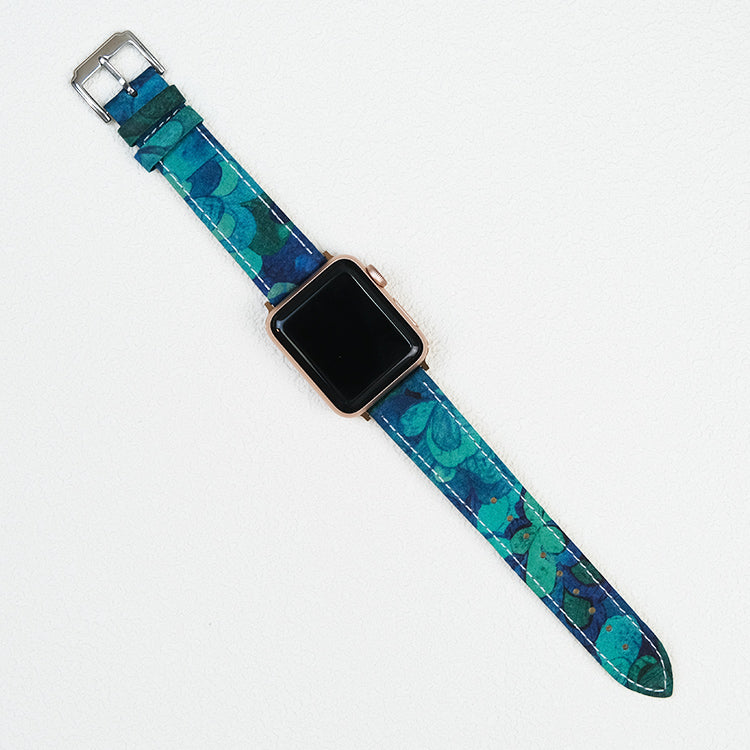 Azure Bloom Apple Watch Strap