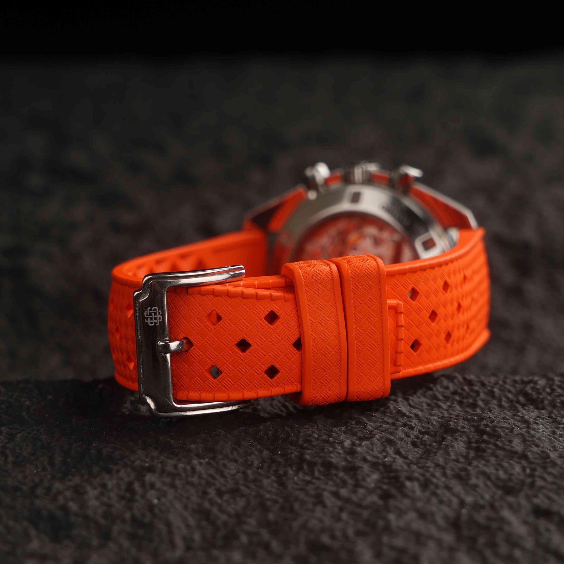 【TROPIC-FKM】Orange DAI-EL™ Airflow Rubber Strap