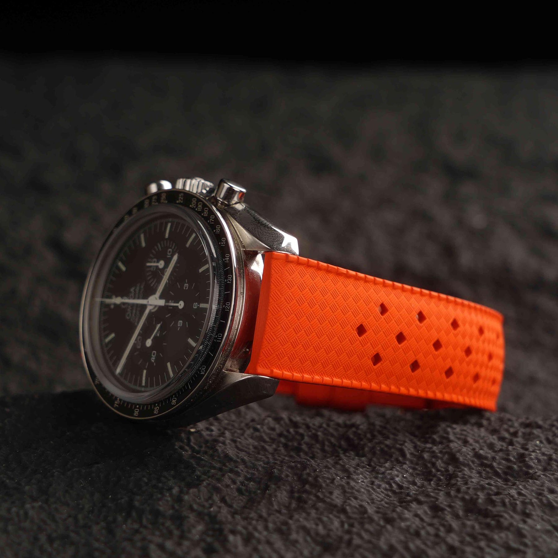 【TROPIC-FKM】Orange DAI-EL™ Airflow Rubber Strap