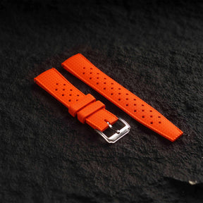 【TROPIC-FKM】Orange DAI-EL™ Airflow Rubber Strap