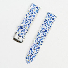Blue Petal Meadow Apple Watch Strap