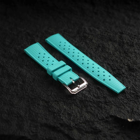 【TROPIC-FKM】Ice Blue DAI-EL™ Airflow Rubber Strap