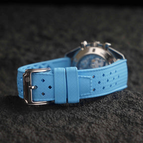 【TROPIC-FKM】Sky Blue DAI-EL™ Airflow Rubber Strap