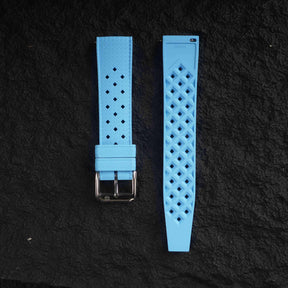 【TROPIC-FKM】Sky Blue DAI-EL™ Airflow Rubber Strap