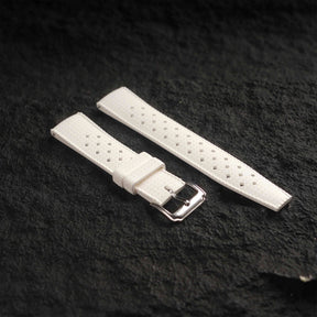 【TROPIC-FKM】White DAI-EL™ Airflow Rubber Strap