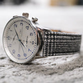 (New in) Black and White Prince Plaid Watch Strap