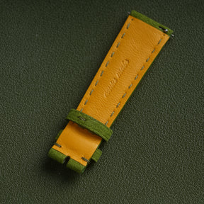 Alcantara® Racing Green Watch Strap