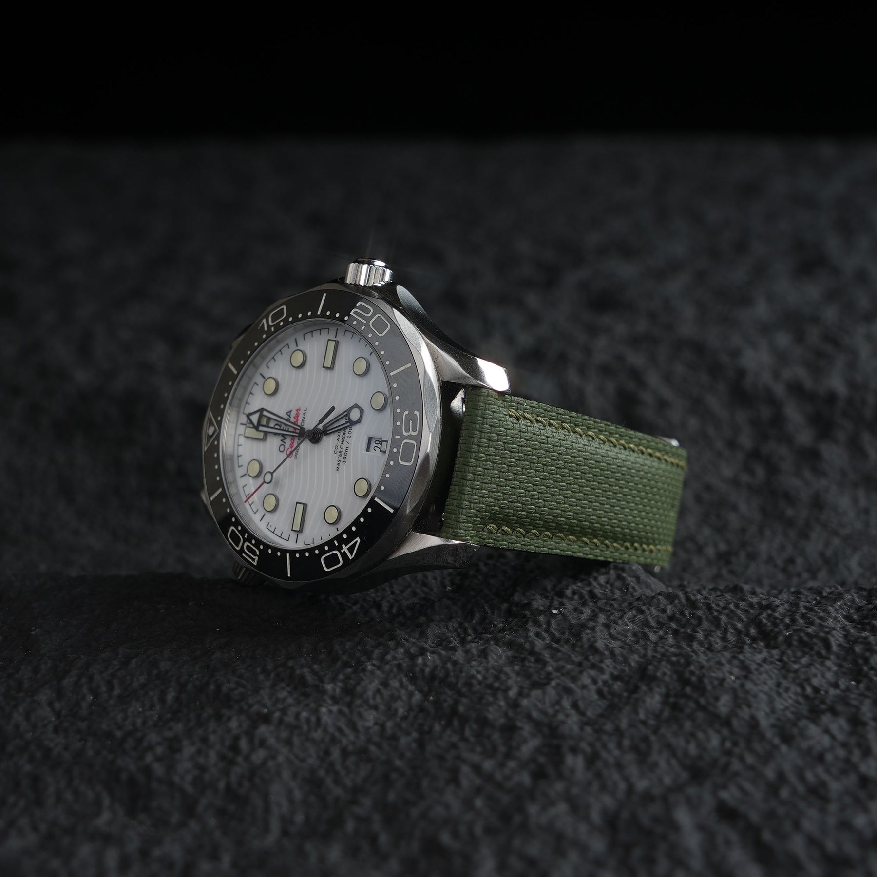 【LT-FKM】Olive Fluoroelastomer Strap