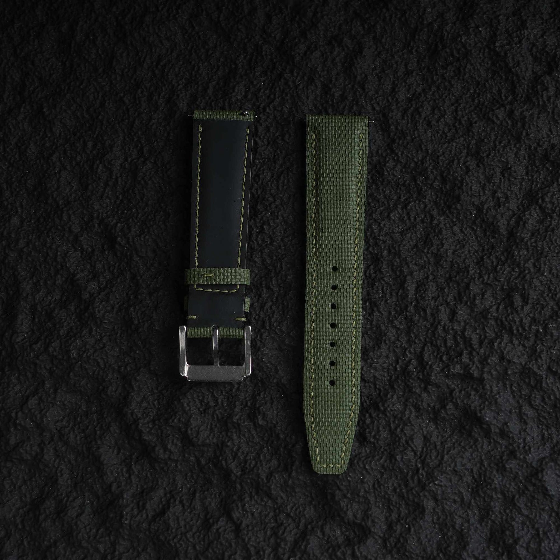 【LT-FKM】Olive Fluoroelastomer Strap