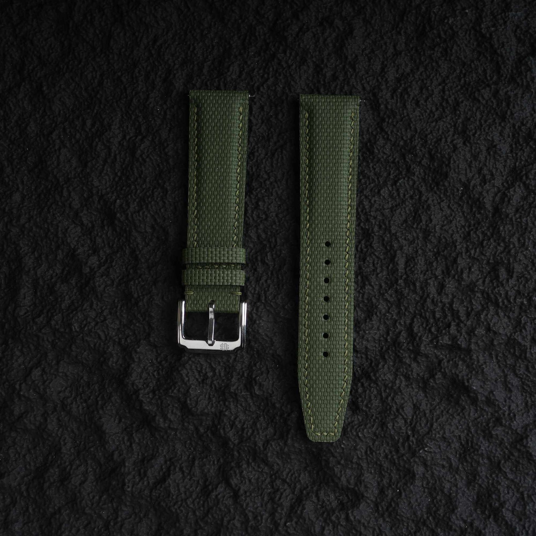 【LT-FKM】Olive Fluoroelastomer Strap