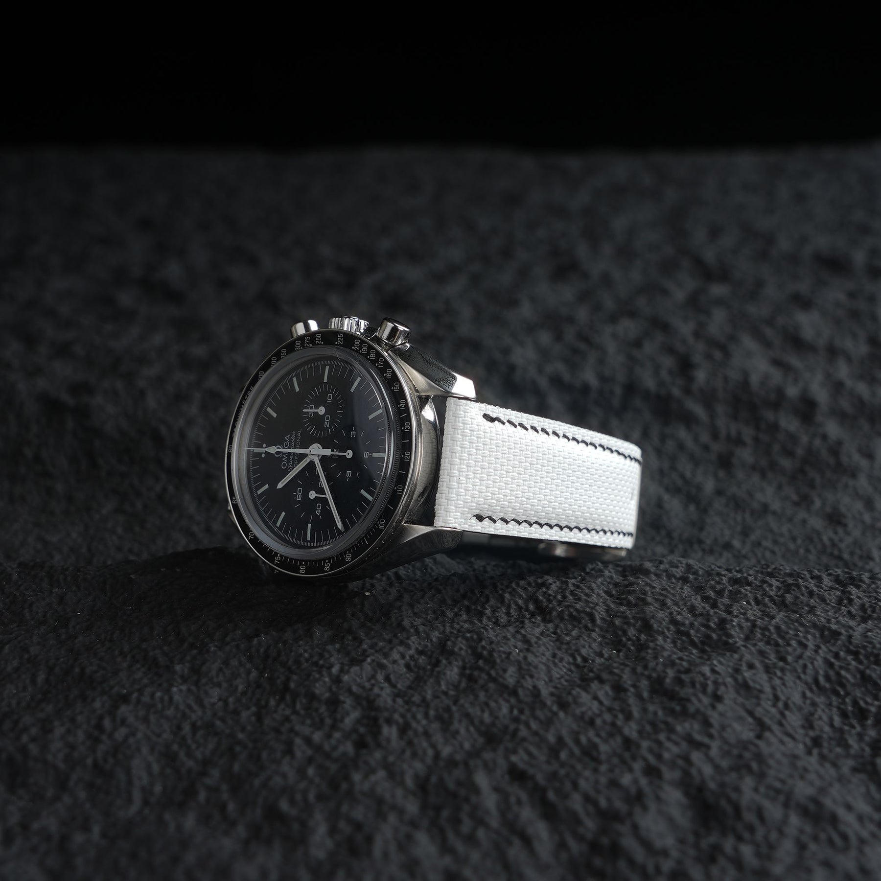 【LT FKM】Ivory Fluoroelastomer Watch Strap