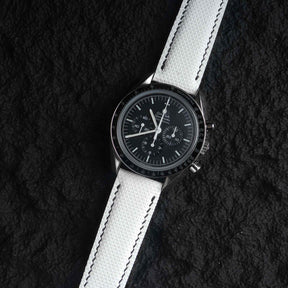 【LT FKM】Ivory Fluoroelastomer Watch Strap