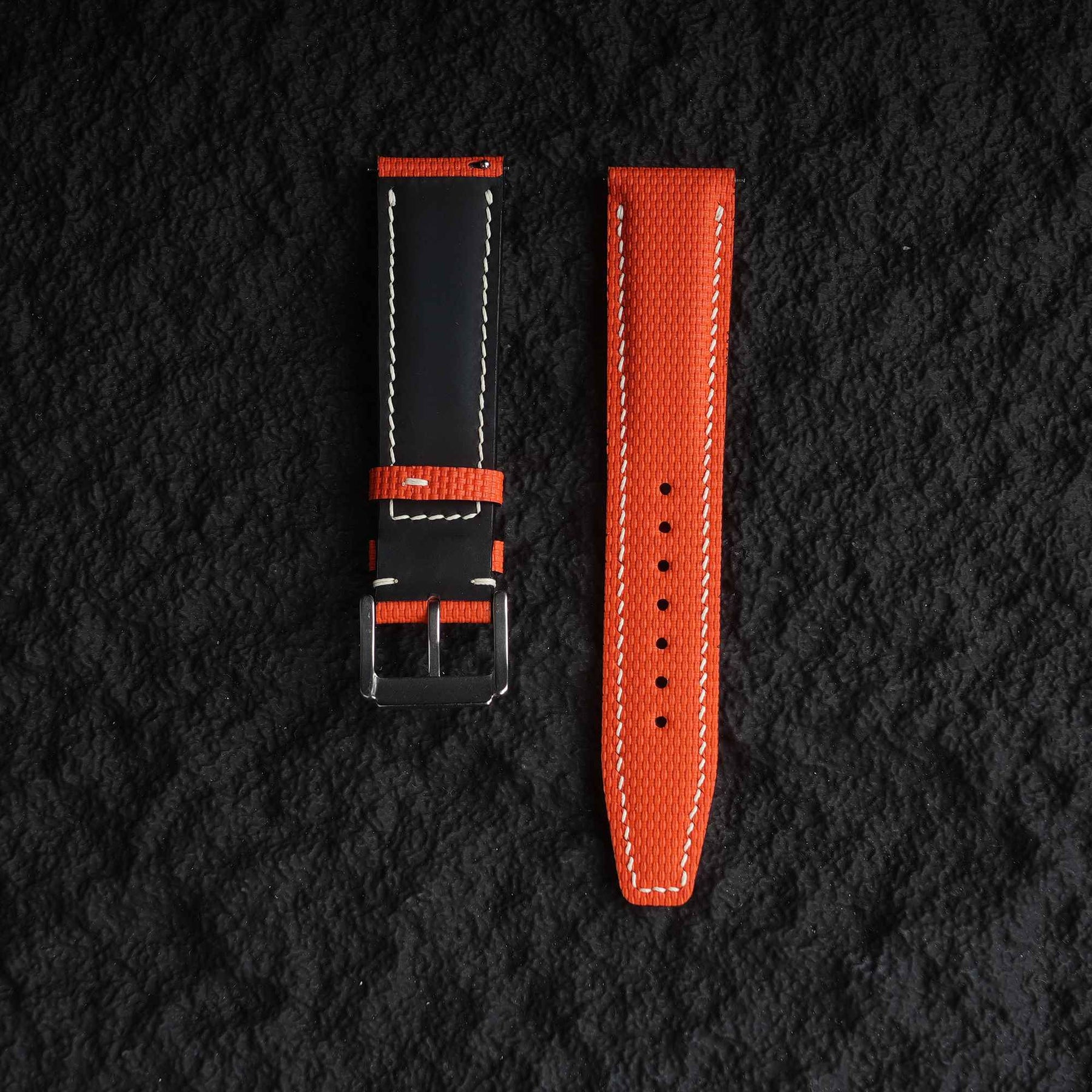 【LT-FKM】Orange Fluoroelastomer Strap