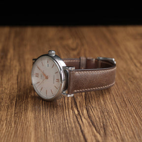 【Tuscania】Deep Brown Italian Cowhide Strap