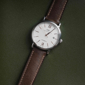【Tuscania】Deep Brown Italian Cowhide Strap