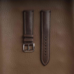 【Tuscania】Deep Brown Italian Cowhide Strap