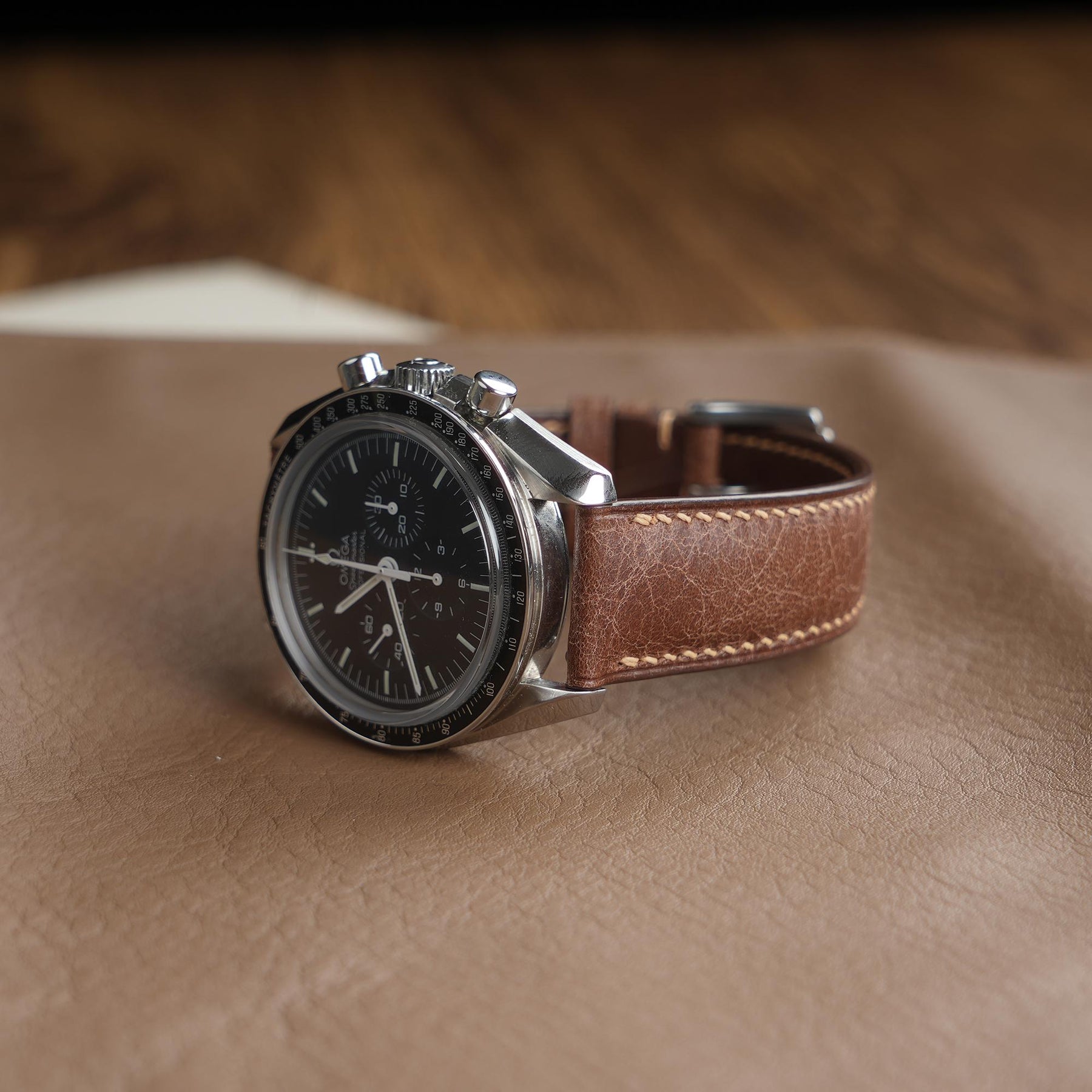 【Tuscania】Brown Italian Cowhide Strap