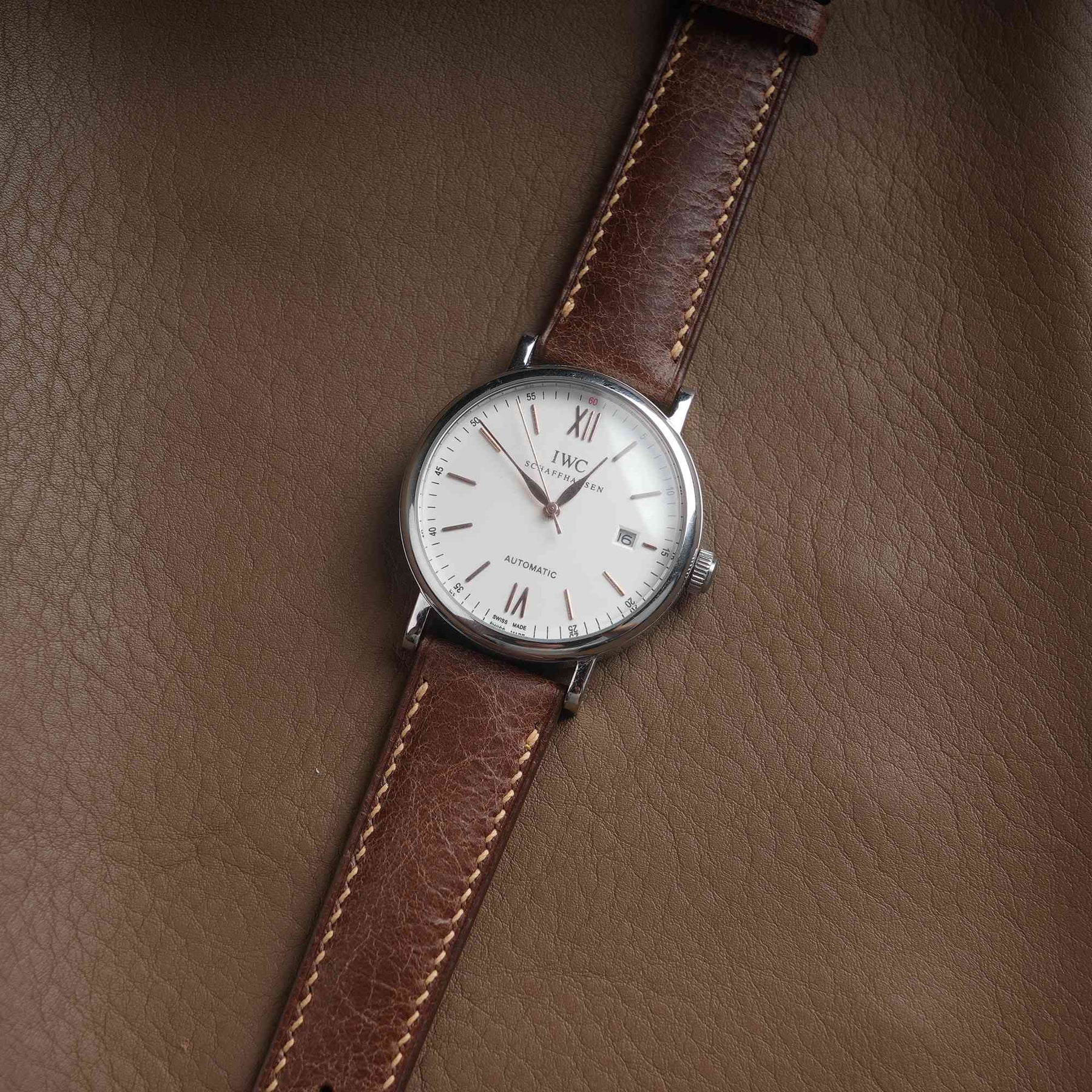 【Tuscania】Brown Italian Cowhide Strap