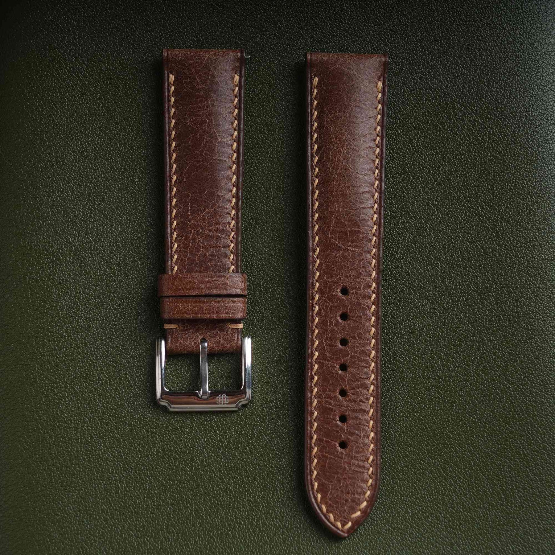 【Tuscania】Brown Italian Cowhide Strap
