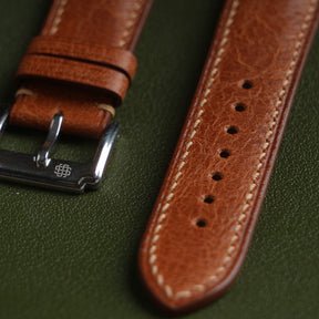 【Tuscania】Cognac Italian Cowhide Strap