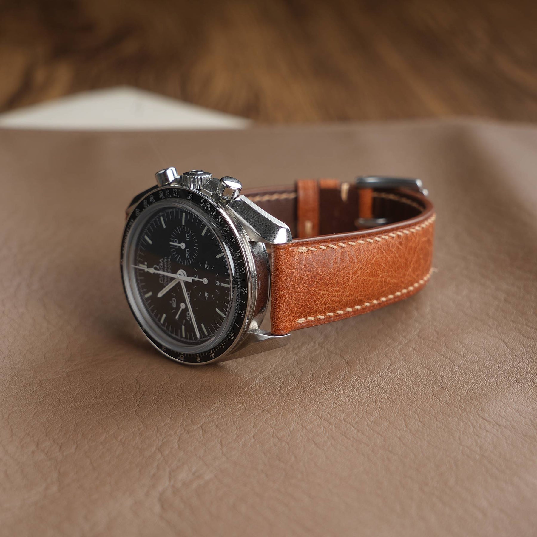 【Tuscania】Cognac Italian Cowhide Strap