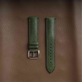 【Tuscania】Olive Italian Cowhide Strap