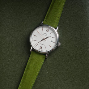 Alcantara® Racing Green Watch Strap
