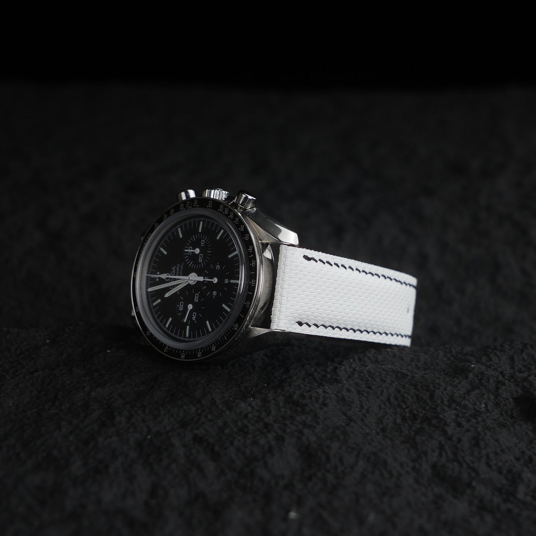 【LT FKM】Ivory Fluoroelastomer Watch Strap