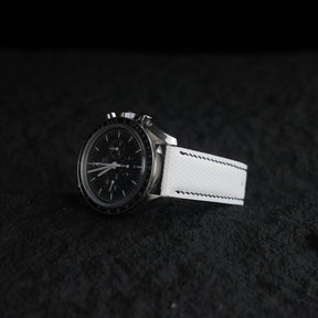 【LT FKM】Ivory Fluoroelastomer Watch Strap