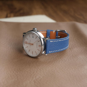 【Saffiano】Royal Blue French Goatskin Strap