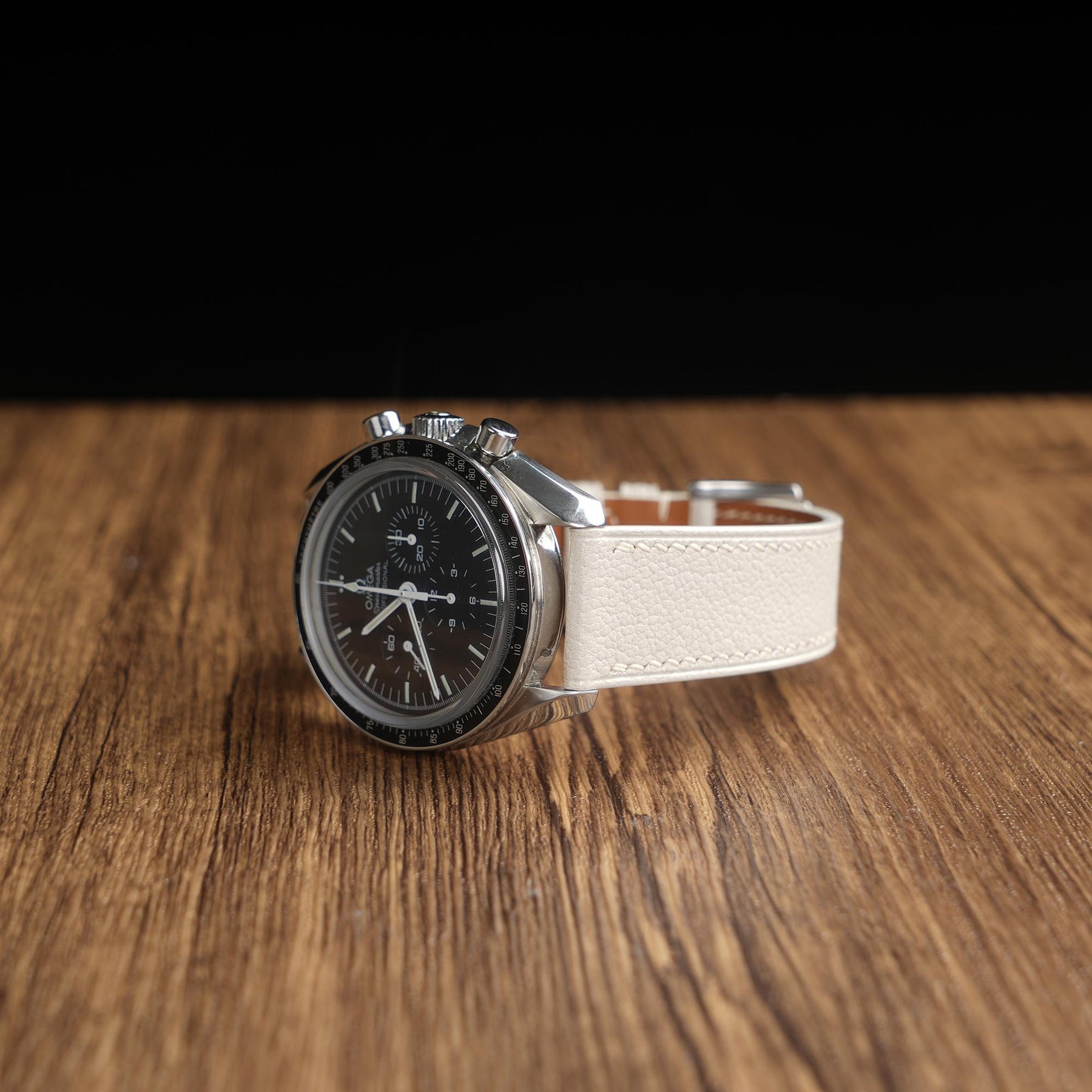 【Saffiano】Blanc French Goatskin Strap