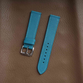 【Saffiano】Tiffany Blue French Goatskin Strap