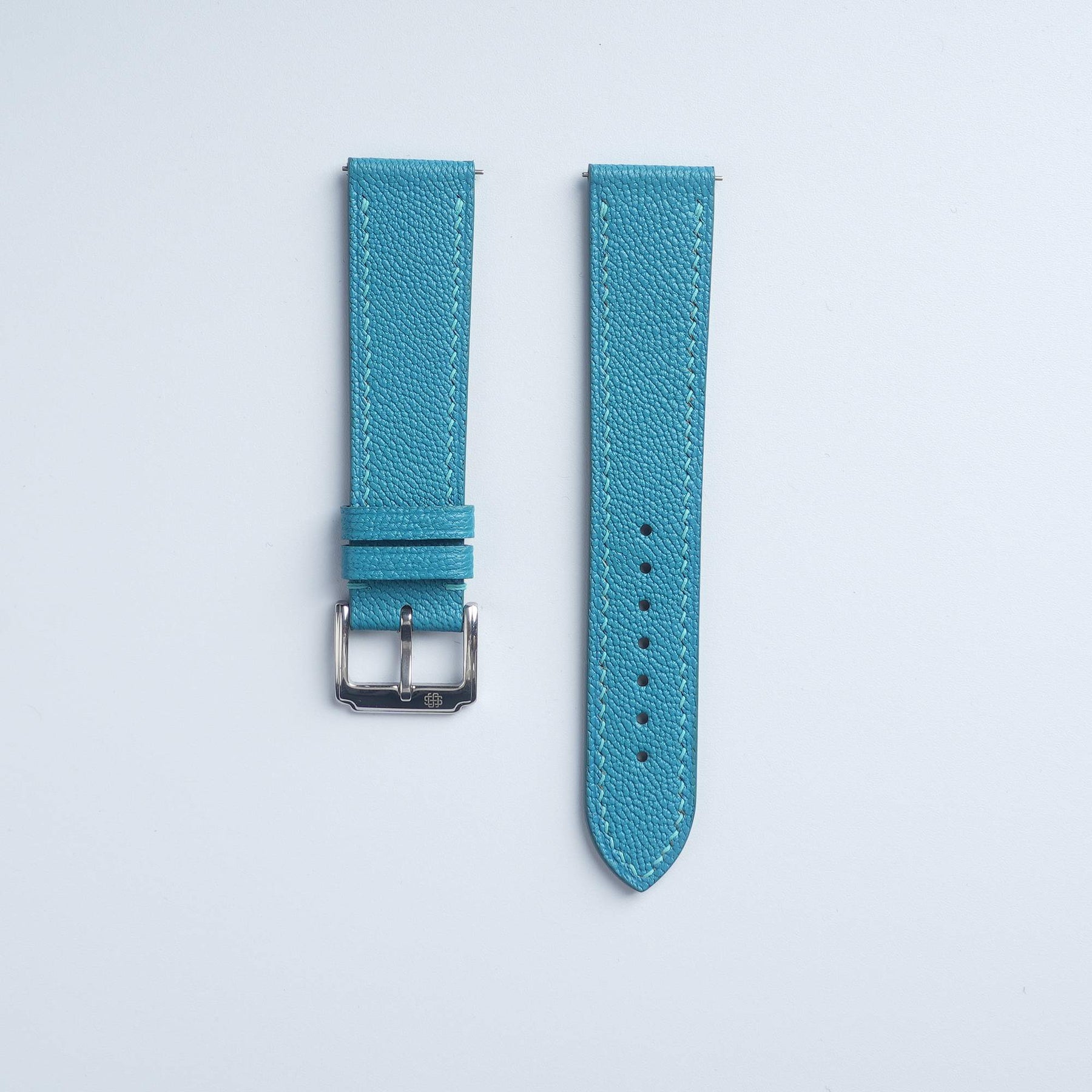 【Saffiano】Tiffany Blue French Goatskin Strap