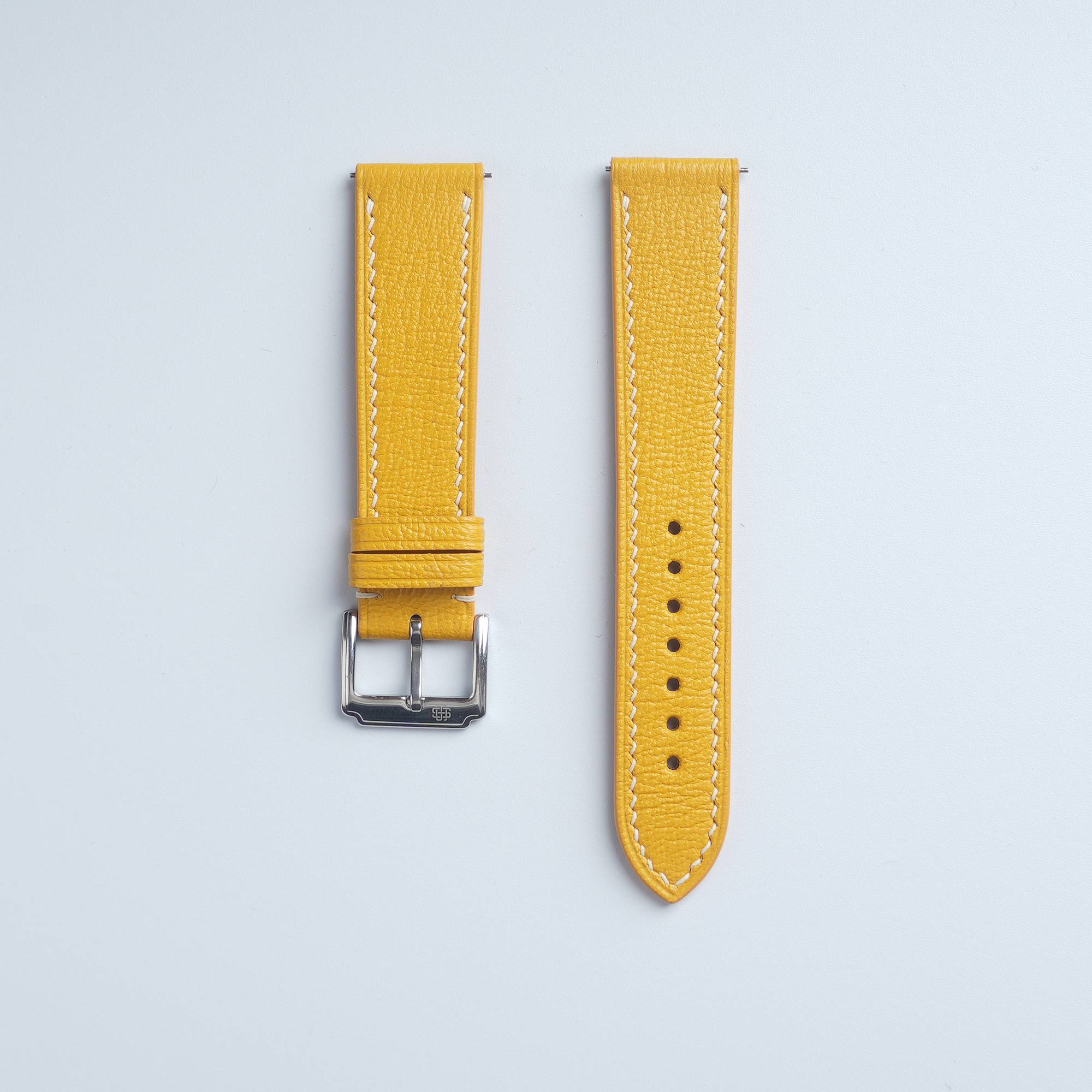Saffiano】Lemon French Goatskin Strap