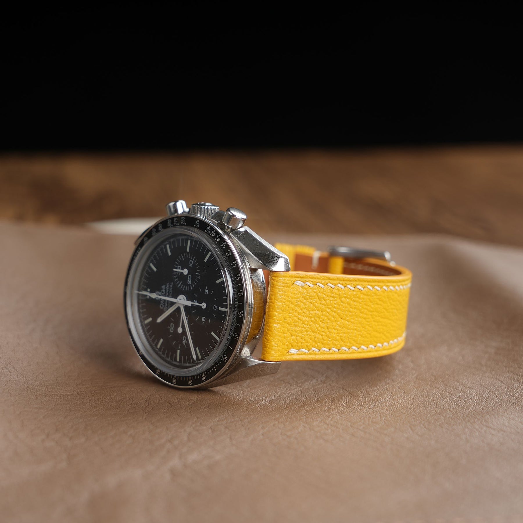 【Saffiano】Lemon French Goatskin Strap