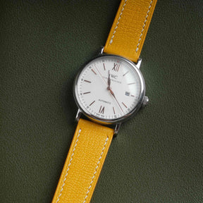 【Saffiano】Lemon French Goatskin Strap