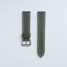 【Saffiano】Pine French Goatskin Strap