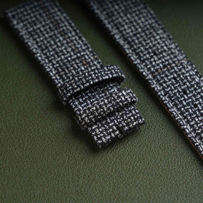 Grey T-Herringbone Watch Strap