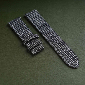 Grey T-Herringbone Watch Strap
