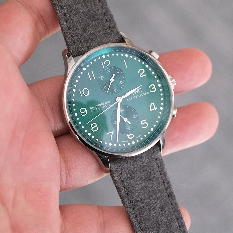Grey Luxury English Flannel Strap