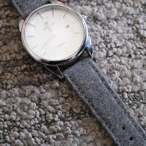 Grey Luxury English Flannel Strap