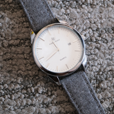 Grey Luxury English Flannel Strap