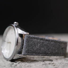 Grey Luxury English Flannel Strap