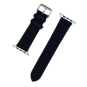 Midnight 3 Ply Twist Solid Watch Band