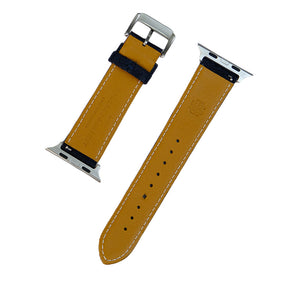 Midnight 3 Ply Twist Solid Watch Band