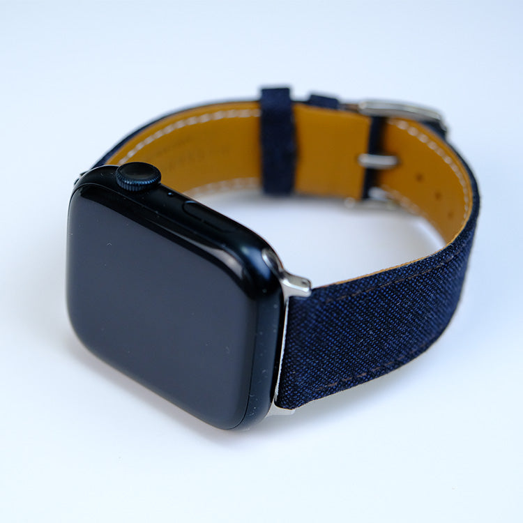 Midnight 3 Ply Twist Solid Apple Watch Band