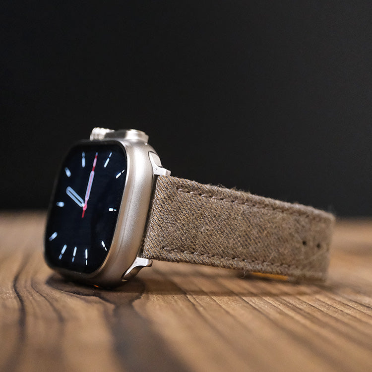Brown Luxury English Flannel Apple Strap