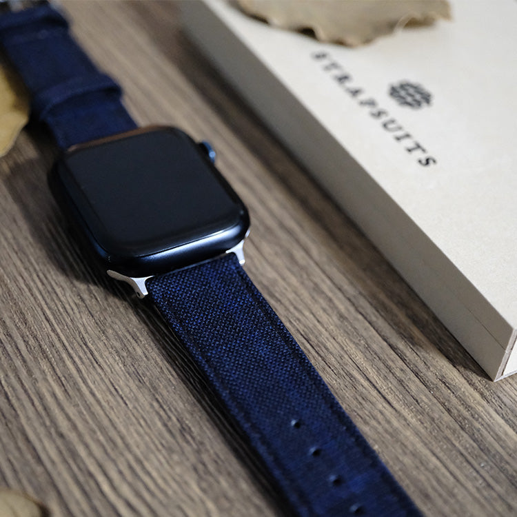 Navy blue apple watch band best sale